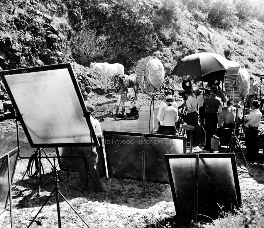 Agoura Hills 1939 Paramount Ranch filming Geronimo wm.jpg